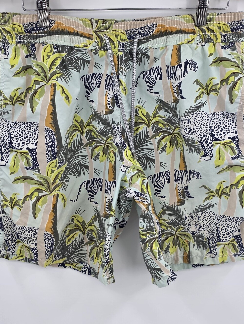 Vilebrequin Leopard Pattern Swim Trunks Men's Medium PLEASE READ